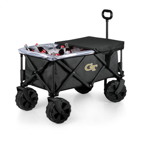Georgia Tech Yellow Jackets Adventure Wagon Elite All-Terrain Portable Utility Wagon