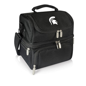 Michigan State Spartans Pranzo Lunch Cooler Bag - Black