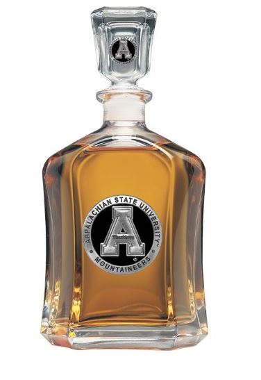 Appalachian State Mountaineers Capitol Decanter