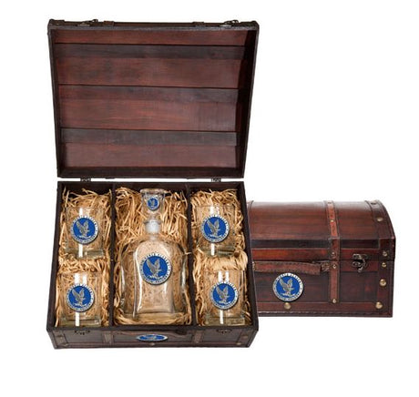 Air Force Academy Capitol Decanter Chest Set