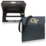 Georgia Tech Yellow Jackets Portable Charcoal BBQ Grill