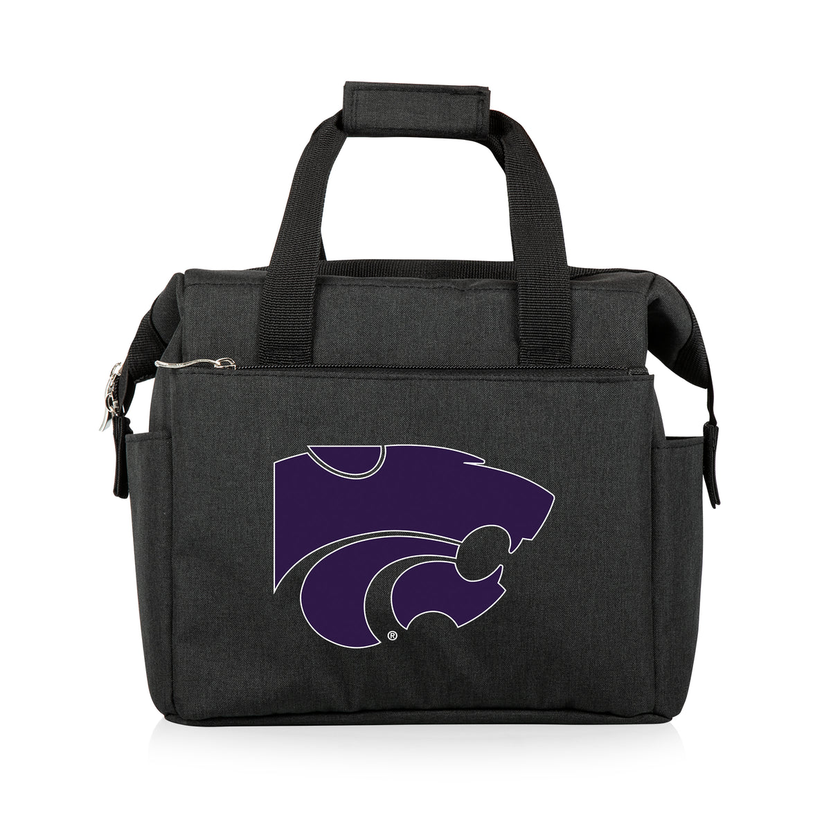 Kansas State Wildcats On The Go Lunch Bag Cooler - Black