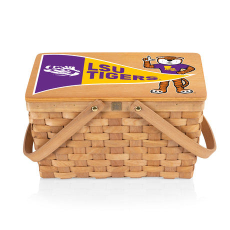 LSU Tigers Poppy Personal Picnic Basket