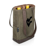 West Virginia Mountaineers 2 Bottle Insulated Wine Cooler Bag
