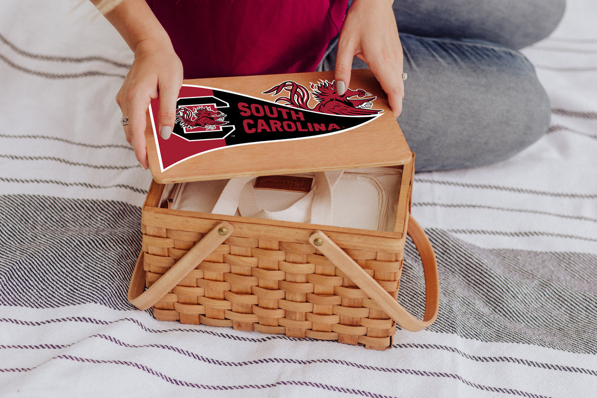 South Carolina Gamecocks Poppy Personal Picnic Basket