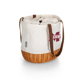 Mississippi State Bulldogs Coronado Canvas and Willow Basket Tote