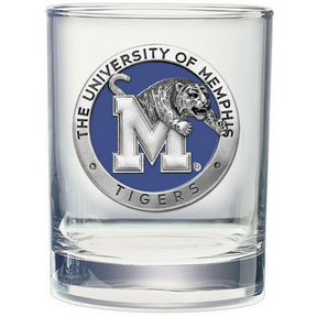 Memphis Tigers Cocktail Glasses set of 2