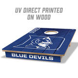 Duke Blue Devils 2x3 All Wood Cornhole Game Set