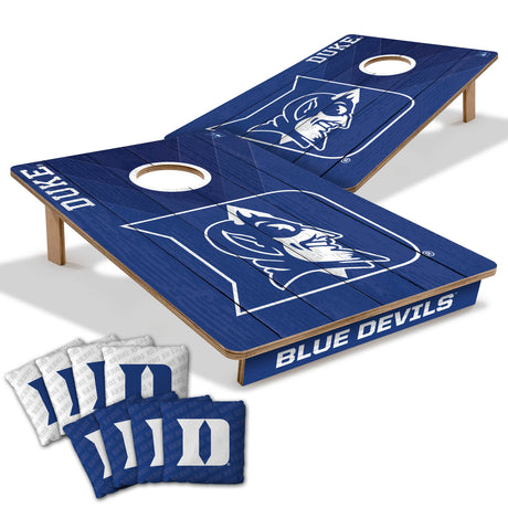 Duke Blue Devils 2x3 All Wood Cornhole Game Set