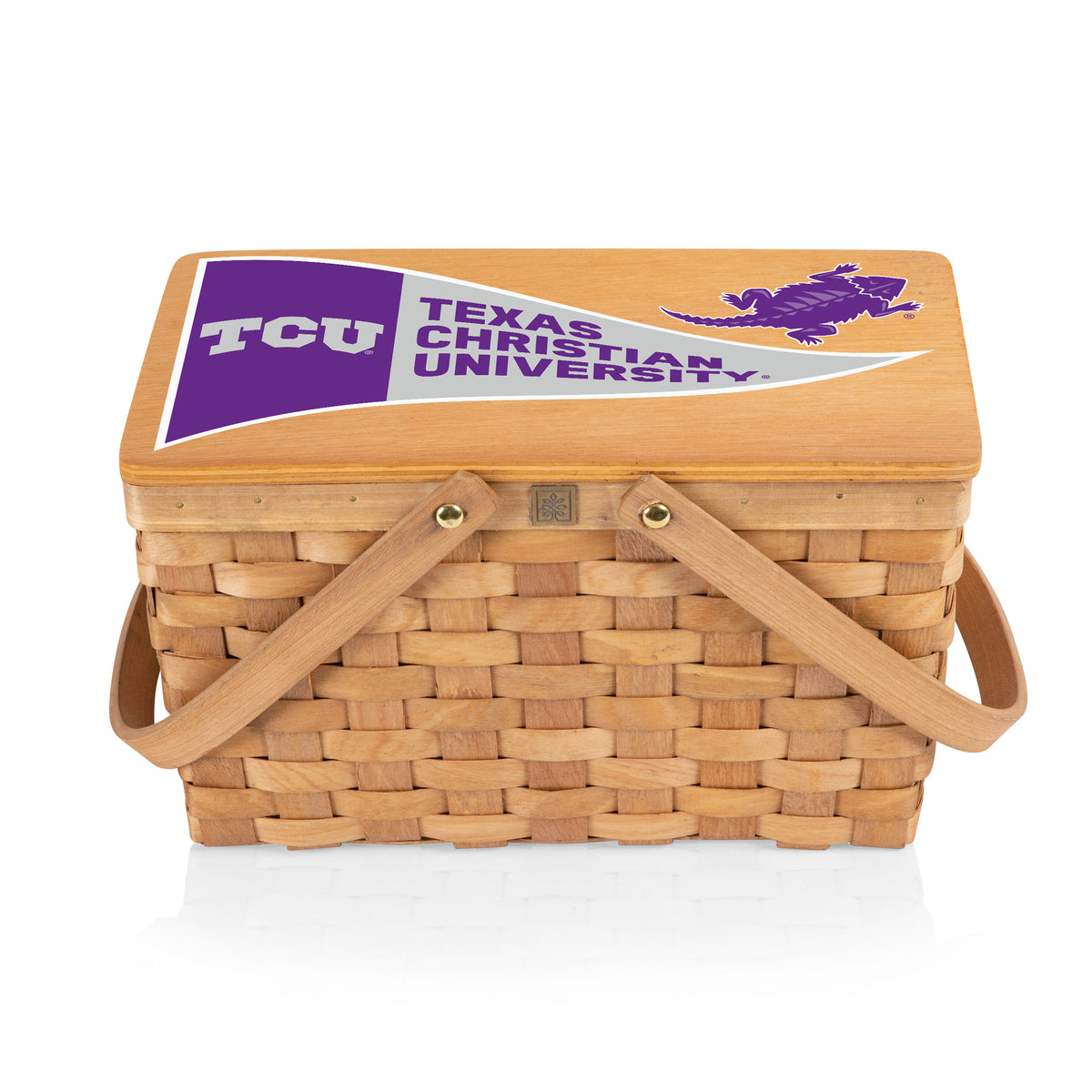 TCU Horned Frogs Poppy Personal Picnic Basket