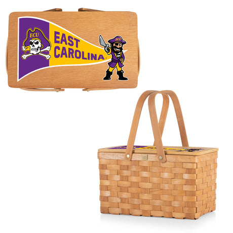 East Carolina Pirates Poppy Personal Picnic Basket