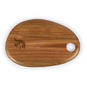 USC Trojans Pebble Shaped Acacia Serving Board 15" x 10"