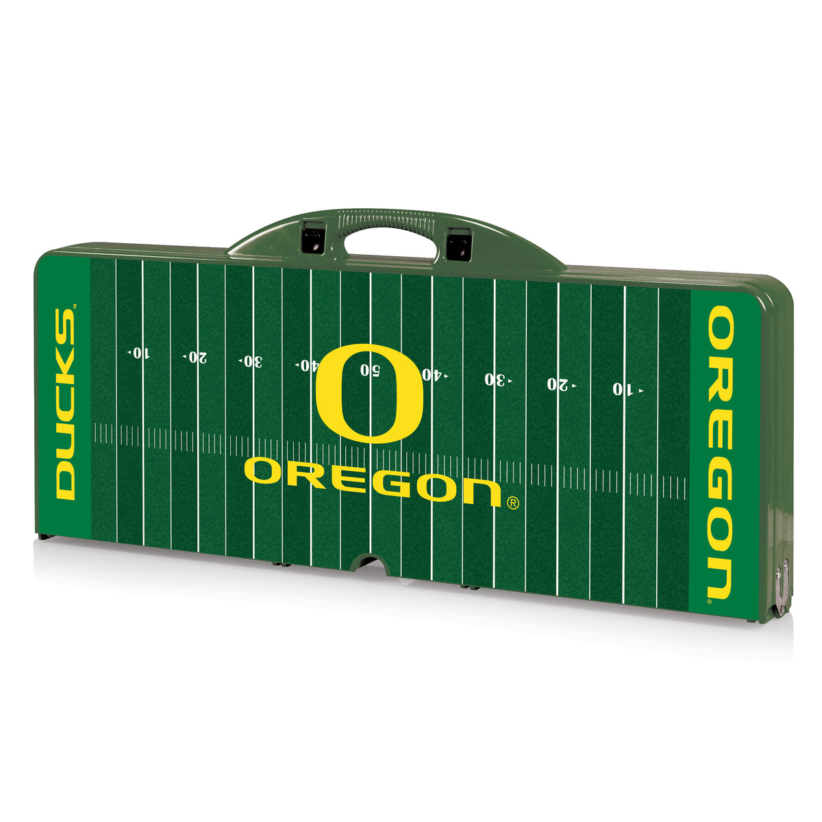 Oregon Ducks Picnic Table Portable Folding Table with Seats