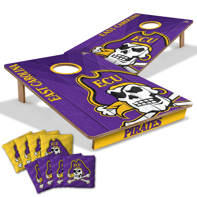 East Carolina Pirates 2x3 All Wood Cornhole Game Set