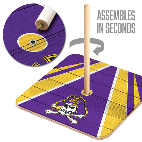 East Carolina Pirates Horseshoe Bag Game