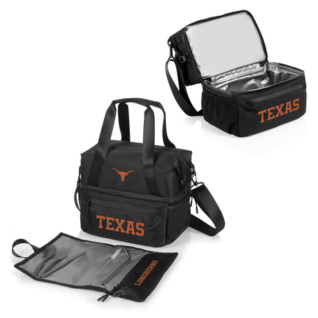 Texas Longhorns Eco-Friendly Recycled Lunch Bag Cooler with Utensils