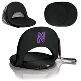 Northwestern Wildcats Portable Reclining Seat