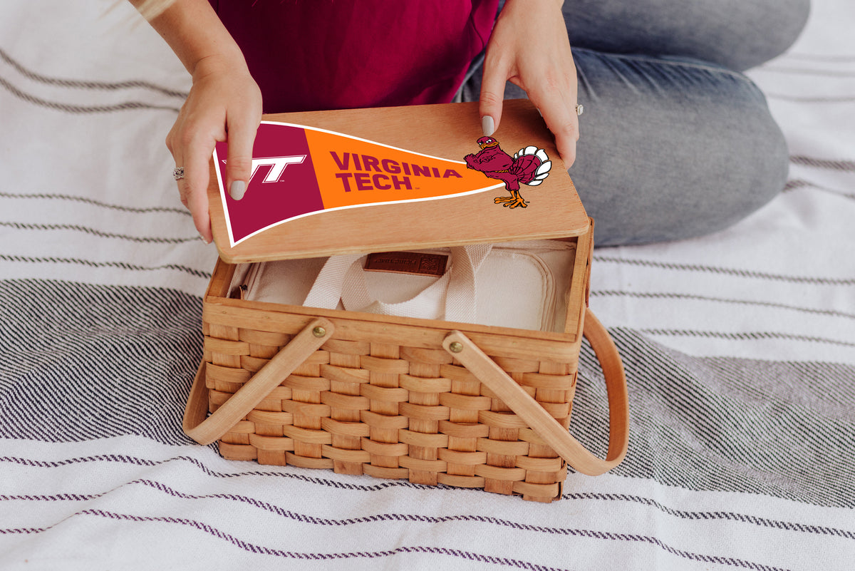 Virginia Tech Hokies Poppy Personal Picnic Basket