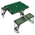Michigan State Spartans Picnic Table Portable Folding Table with Seats - Football