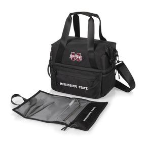 Mississippi State Bulldogs Eco-Friendly Lunch Bag Cooler with Utensils