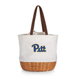 Pittsburgh Panthers Coronado Canvas and Willow Basket Tote