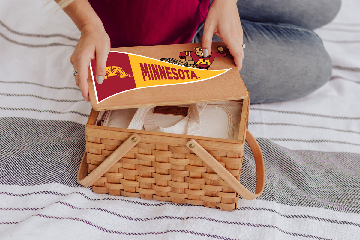 Minnesota Golden Gophers Poppy Personal Picnic Basket