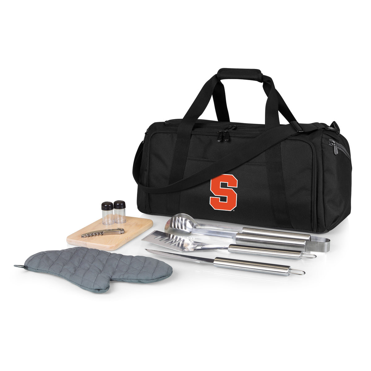 Syracuse Orange BBQ Kit Grill Set & Cooler