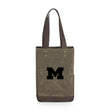 Michigan Wolverines 2 Bottle Insulated Wine Cooler Bag