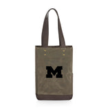Michigan Wolverines 2 Bottle Insulated Wine Cooler Bag