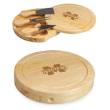 Mississippi State Bulldogs Brie Cheese Cutting Board & Tools Set