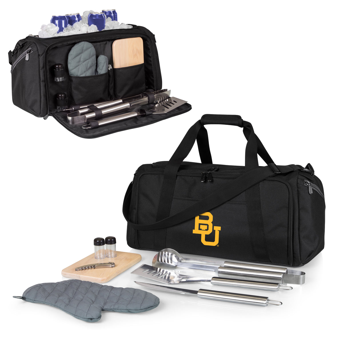 Baylor Bears BBQ Kit Grill Set & Cooler