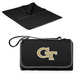 Georgia Tech Yellow Jackets Outdoor Picnic Blanket and Tote - Black