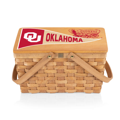 Oklahoma Sooners Poppy Personal Picnic Basket