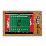 Cincinnati Bearcats Icon Glass Top Cutting Board & Knife Set