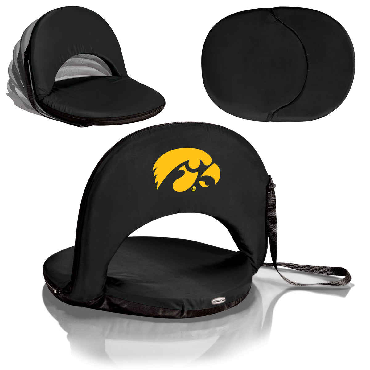 Iowa Hawkeyes Portable Reclining Seat