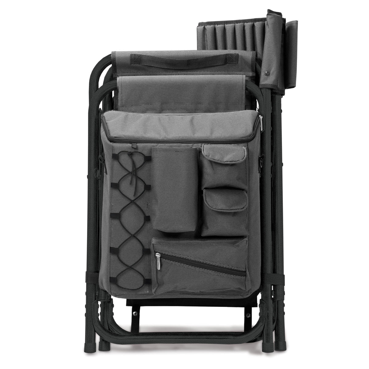 Kansas State Wildcats Fusion Camping Chair - Black