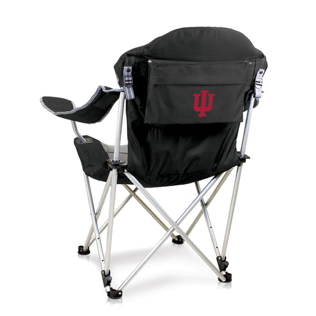Indiana Hoosiers Reclining Camp Chair - Black