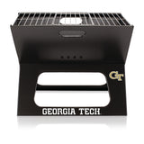 Georgia Tech Yellow Jackets Portable Charcoal BBQ Grill