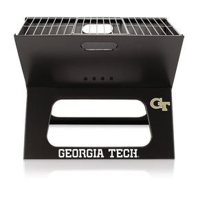 Georgia Tech Yellow Jackets Portable Charcoal BBQ Grill