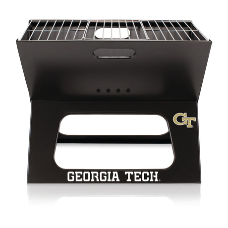 Georgia Tech Yellow Jackets Portable Charcoal BBQ Grill
