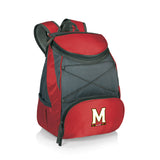 Maryland Terrapins PTX Backpack Cooler - Red