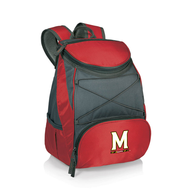 Maryland Terrapins PTX Backpack Cooler - Red