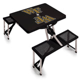 Wake Forest Demon Deacons Picnic Table Portable Folding Table with Seats