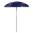 Mississippi Rebels 5.5 Ft. Portable Beach Umbrella - Blue