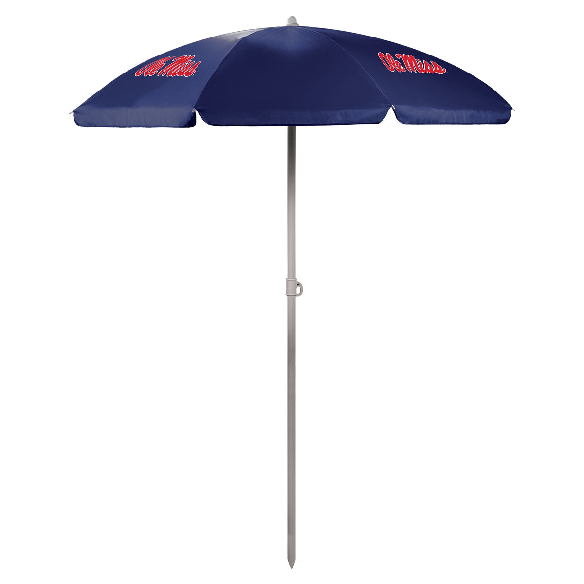 Mississippi Rebels 5.5 Ft. Portable Beach Umbrella - Blue