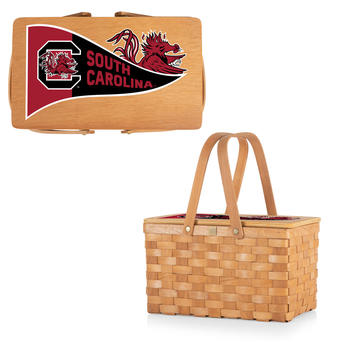 South Carolina Gamecocks Poppy Personal Picnic Basket