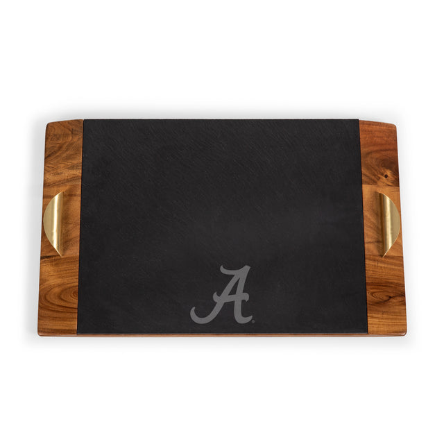 Alabama Crimson Tide Covina Acacia and Slate Serving Tray