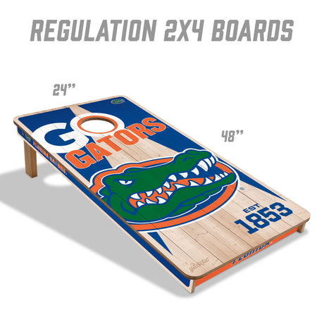 Florida Gators 2x4 All Wood Cornhole Game Set
