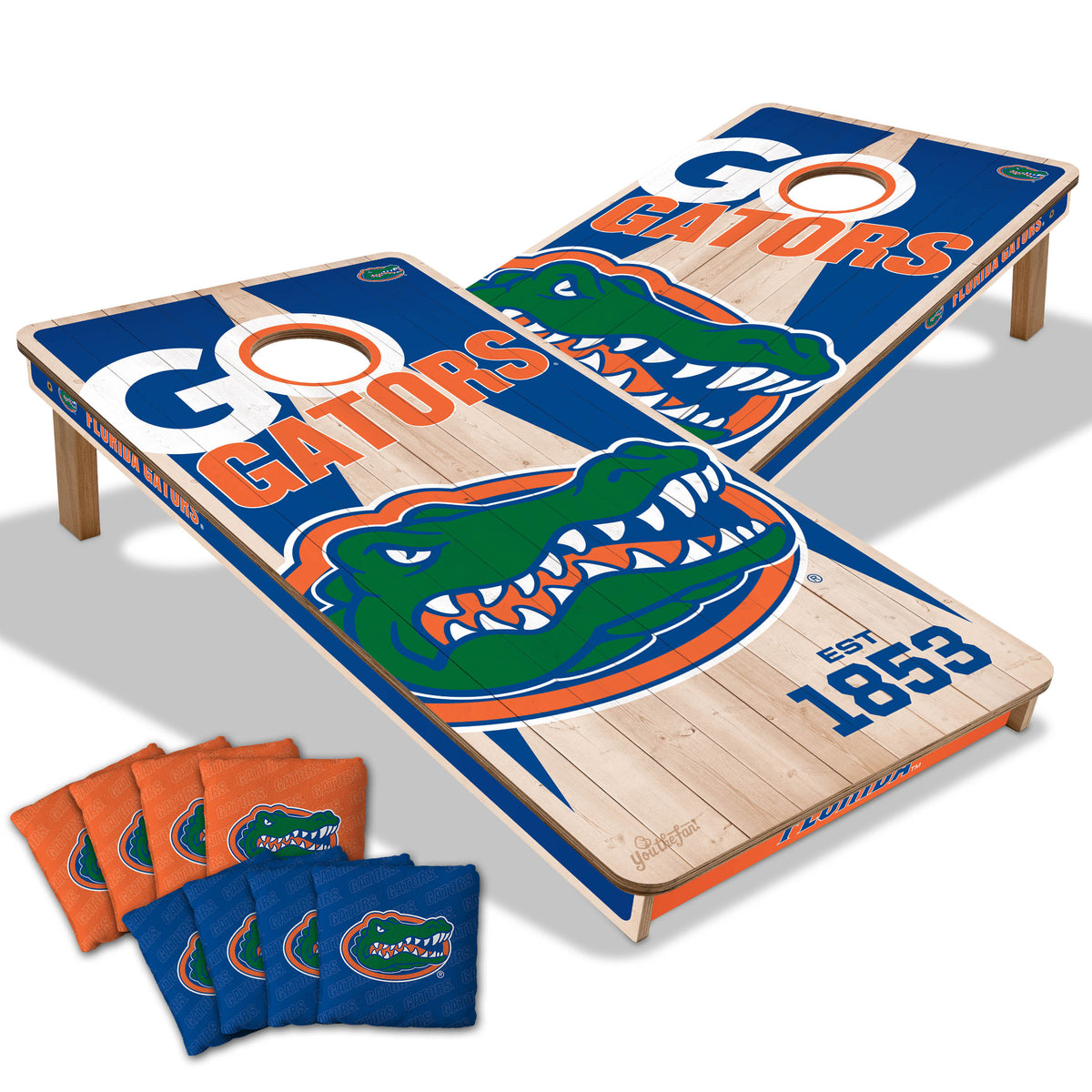 Florida Gators 2x4 All Wood Cornhole Game Set