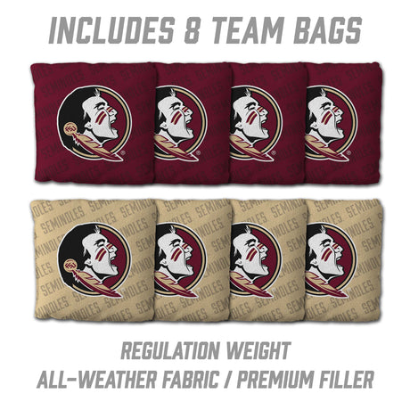 FSU Seminoles 2x3 All Wood Cornhole Game Set